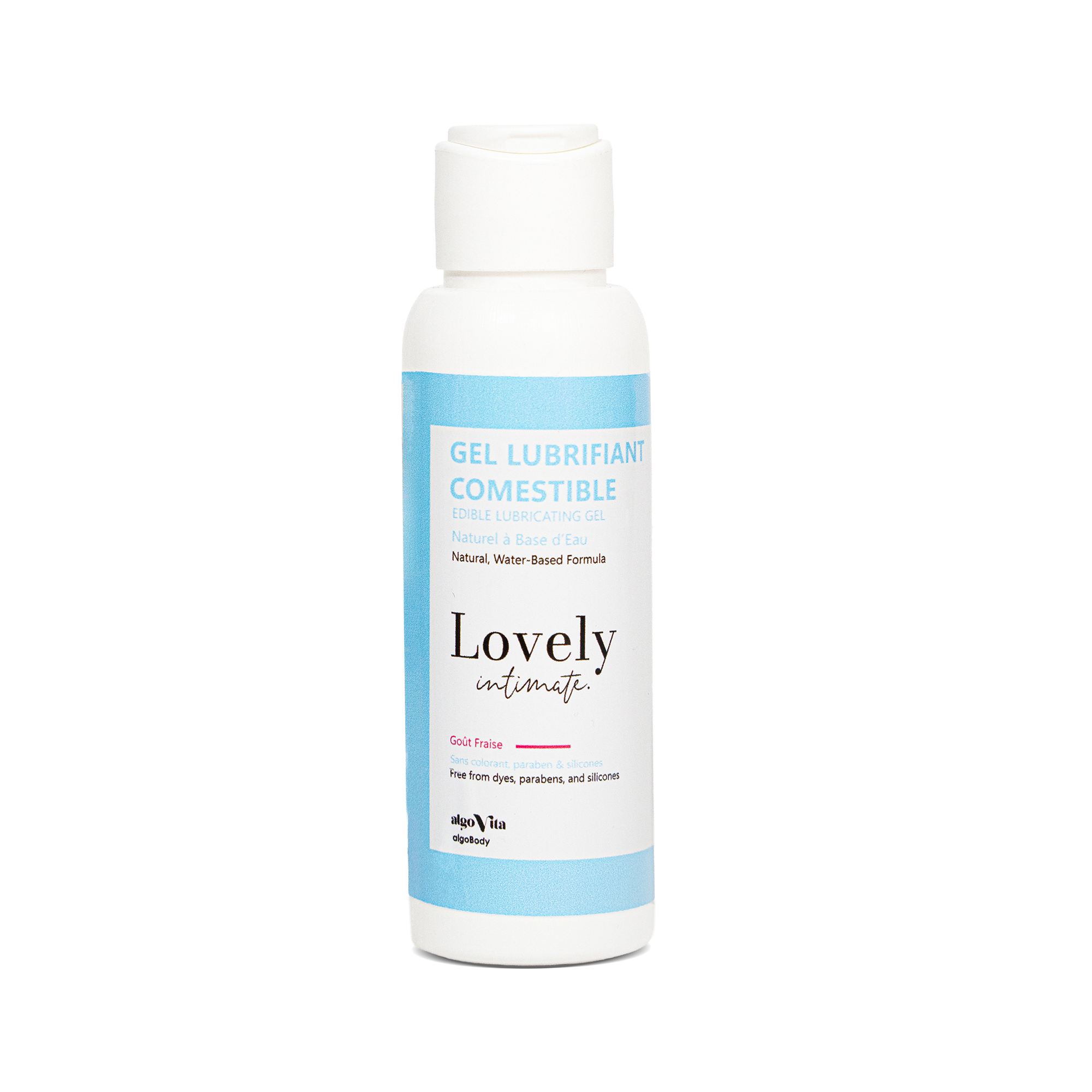 Gel lubrifiant comestible