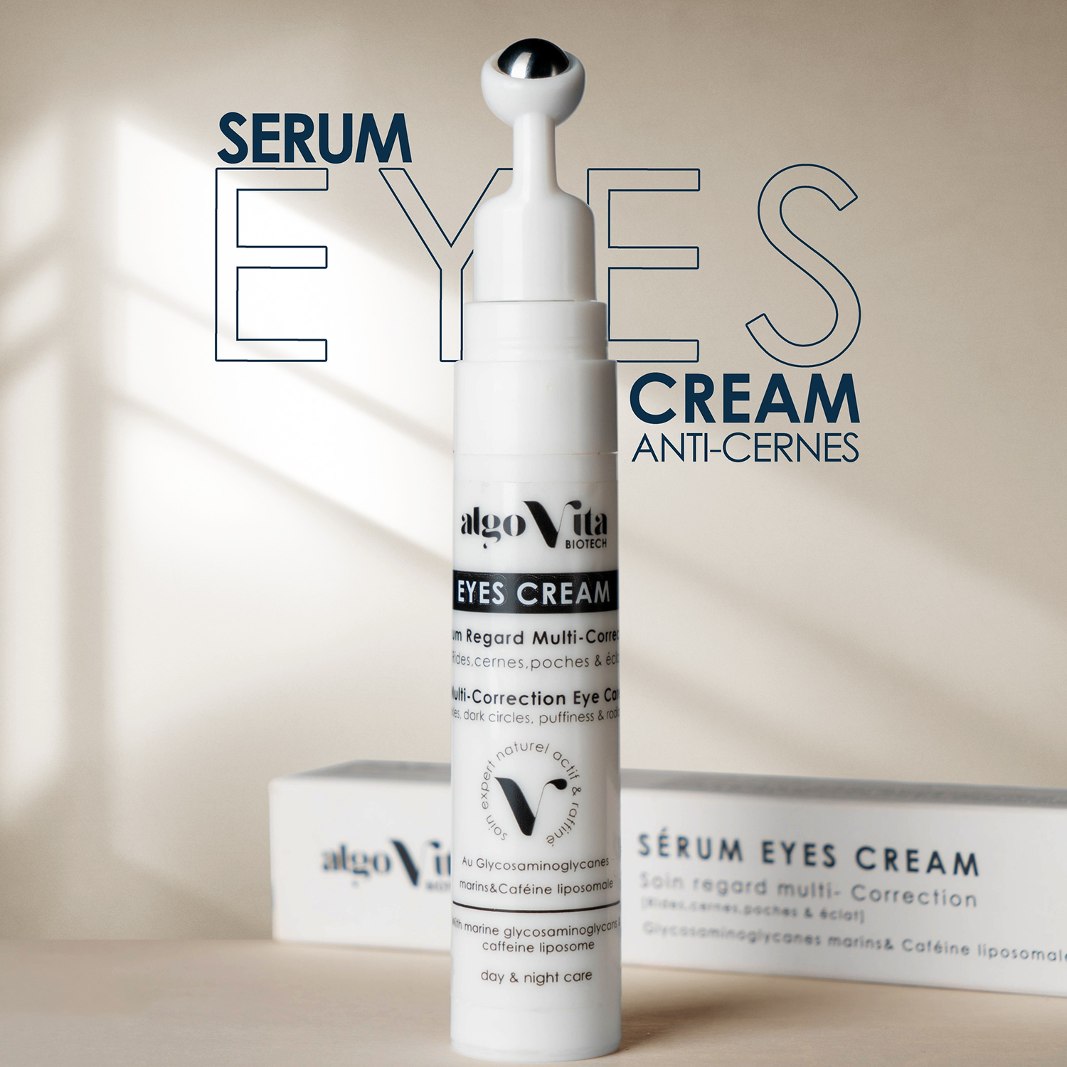 Sérum Eyes Cream  Anti- Cernes, Poches  & Rides