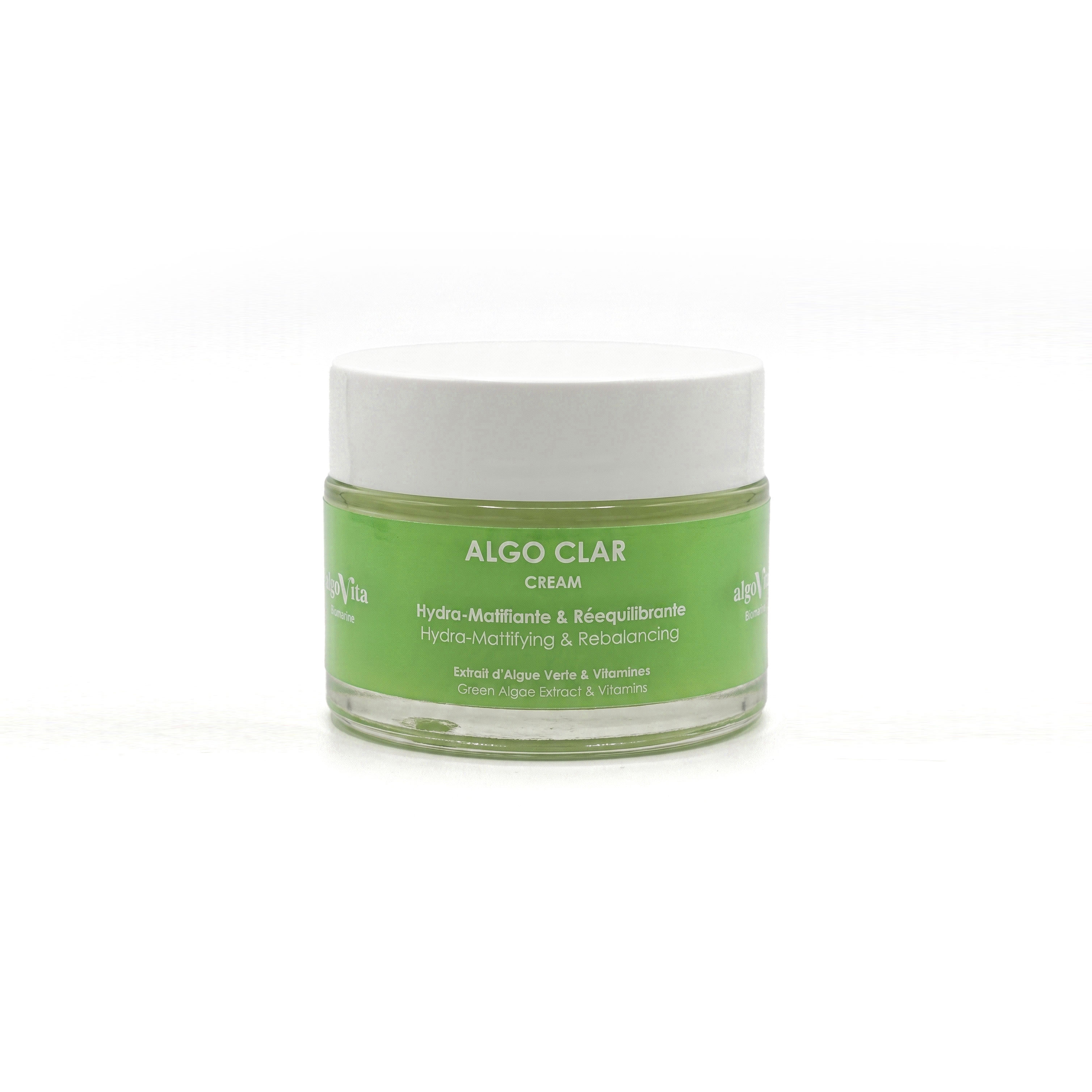 Crème Hydra Matifiante – Algo Clar