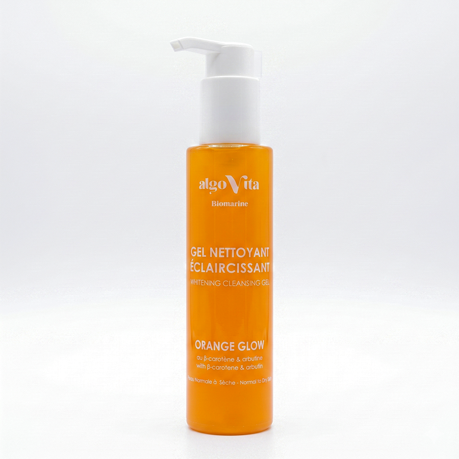 Gel Nettoyant Éclaircissant Orange Glow (Peau Normale-Sèche)
