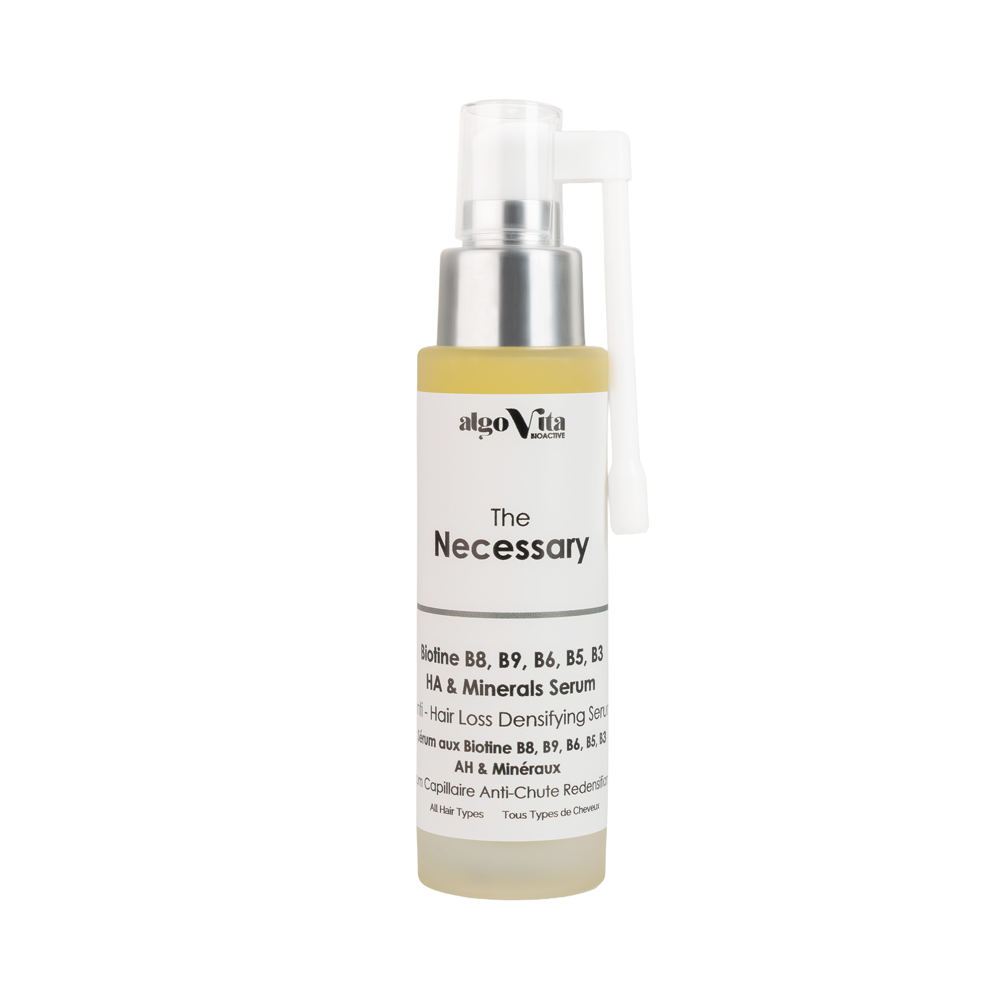 Biotines B8, B9, B6, B5, B3, HA &  Minerals Serum