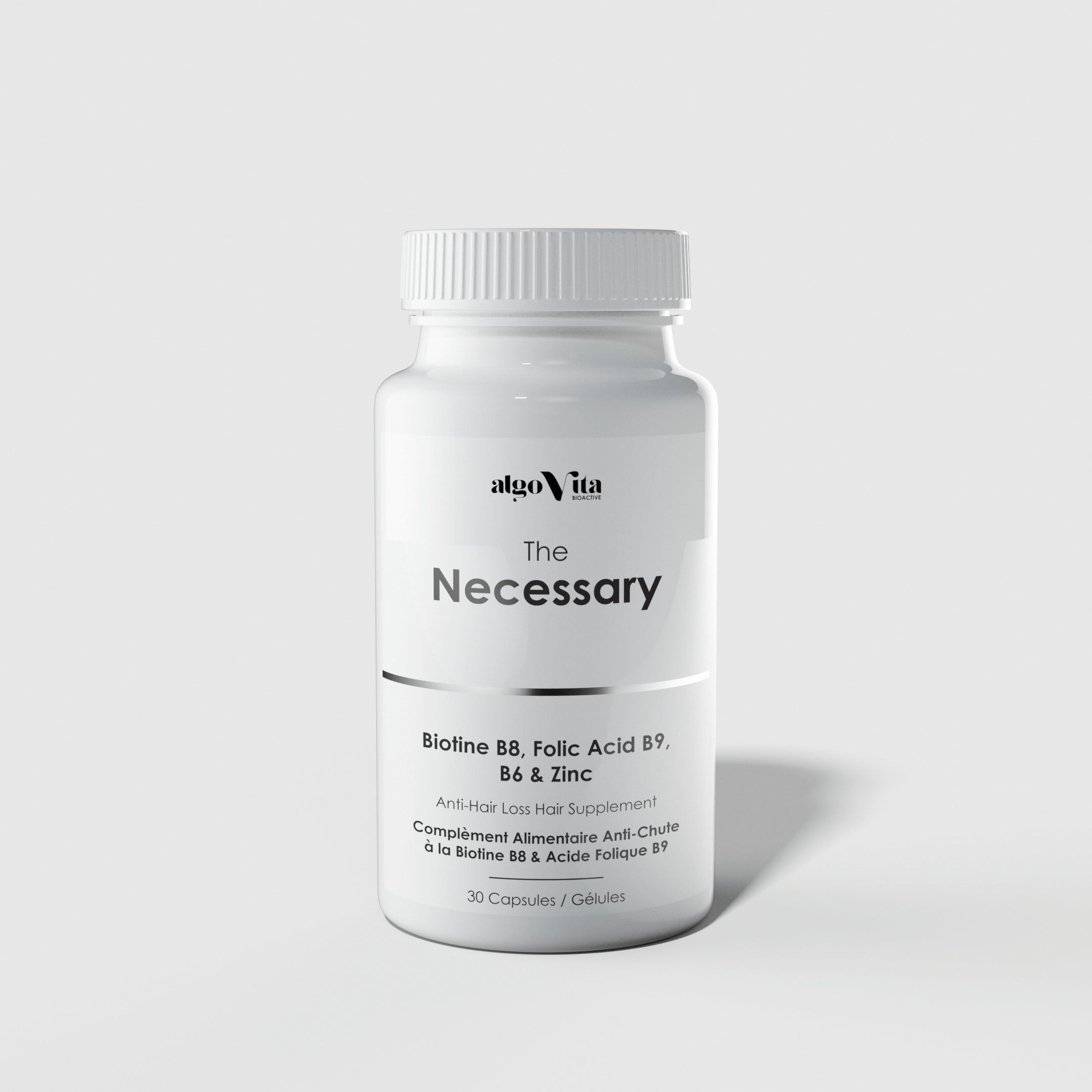 Complément Alimentaire Biotine B8 , acide Acide Folique -B9, B6 et Zinc