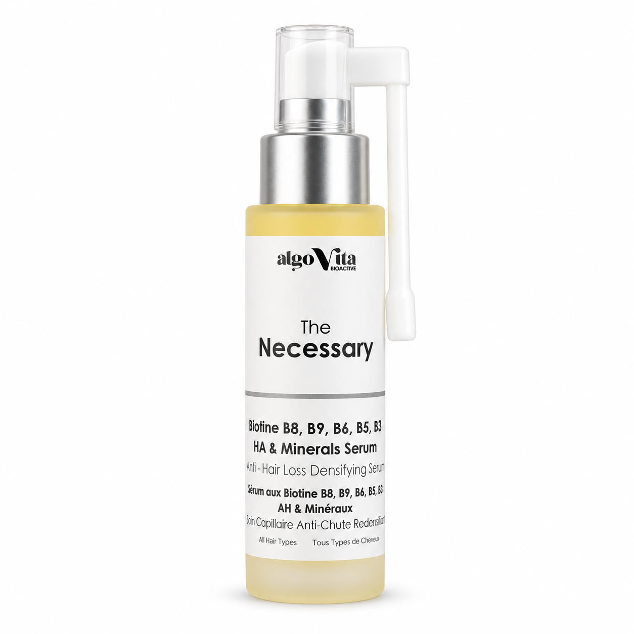 Biotines B8, B9, B6, B5, B3, HA &  Minerals Serum